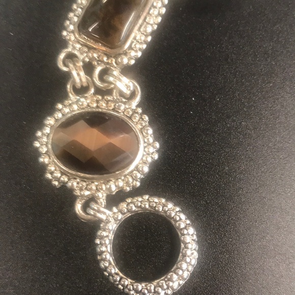 PARK LANE “LATTE” GENUINE TIGER EYE STONE BRACELET - Picture 2 of 5